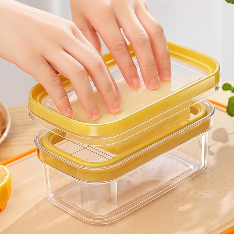 2-in-1 Butter Slicer & Storage Container, 8 oz Capacity, with