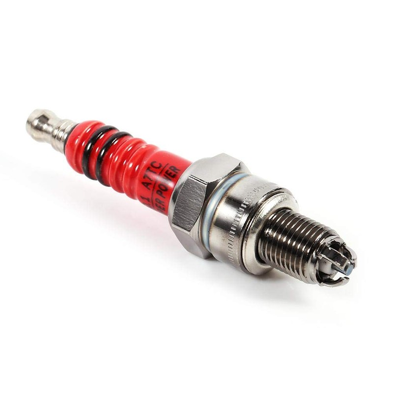 3 Electrodes Spark Plug for Moped Scooter ATV Quad GY6