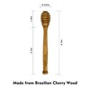 KYVANDO Brazilian Cherry Wood Honey Dipper - Durable & Warp-Resistant,