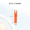 NIKA ARCHERY Pack of 30 Arrow Cams Replacement Cams for