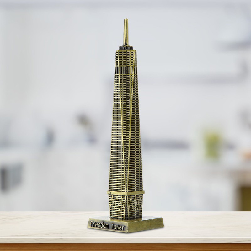 Novelty Metal New York Freedom Tower Model Home Office Decor