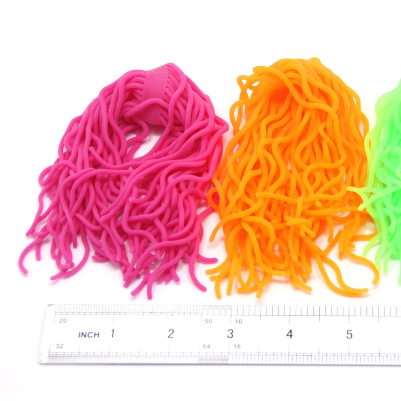 SAMSFX Fishing Fly Tying Materials Squirmy Wormy Soft Worm Lures