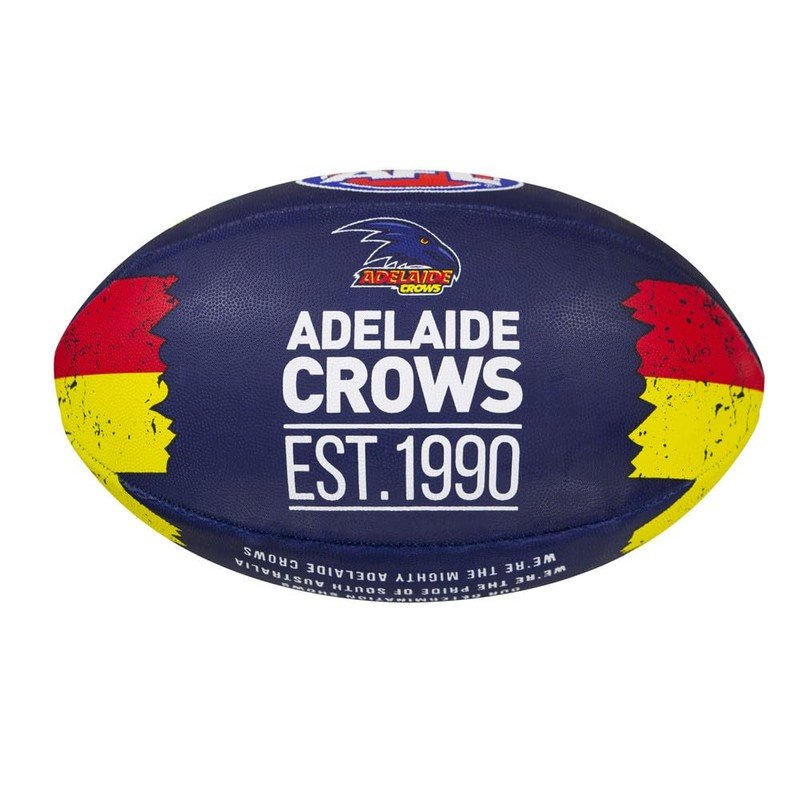 Sherrin AFL Adelaide Crows Song Football, Size 2