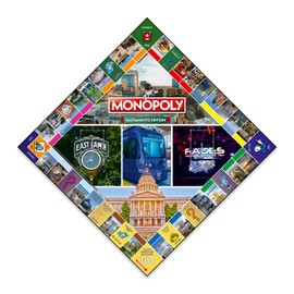 Monopoly Board Game - Sacramento Edition: 2-6 Players Family Board Games for Kids and Adults, Board Games for Kids 8 and up, for Kids and Adults, Ideal for Game Night