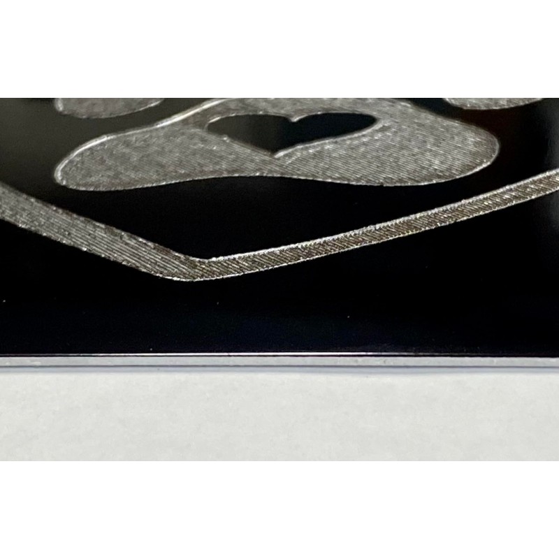 Engraved Veterinarian Dog Paw Car Tag Diamond Etched Vanity Front