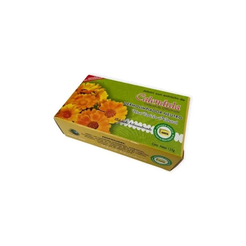 Jabón García Caléndula 1 Pieza 125g Ecológico Biodegradable
