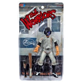 Mezco Toyz The Warriors Purple & Black Faced Baseball Fury Action Figure [Dirty Version]