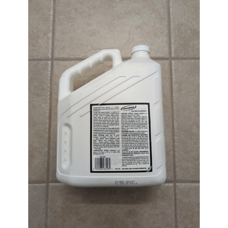 Concrobium Broad Spectrum Disinfectant 1 Gallon New and Sealed