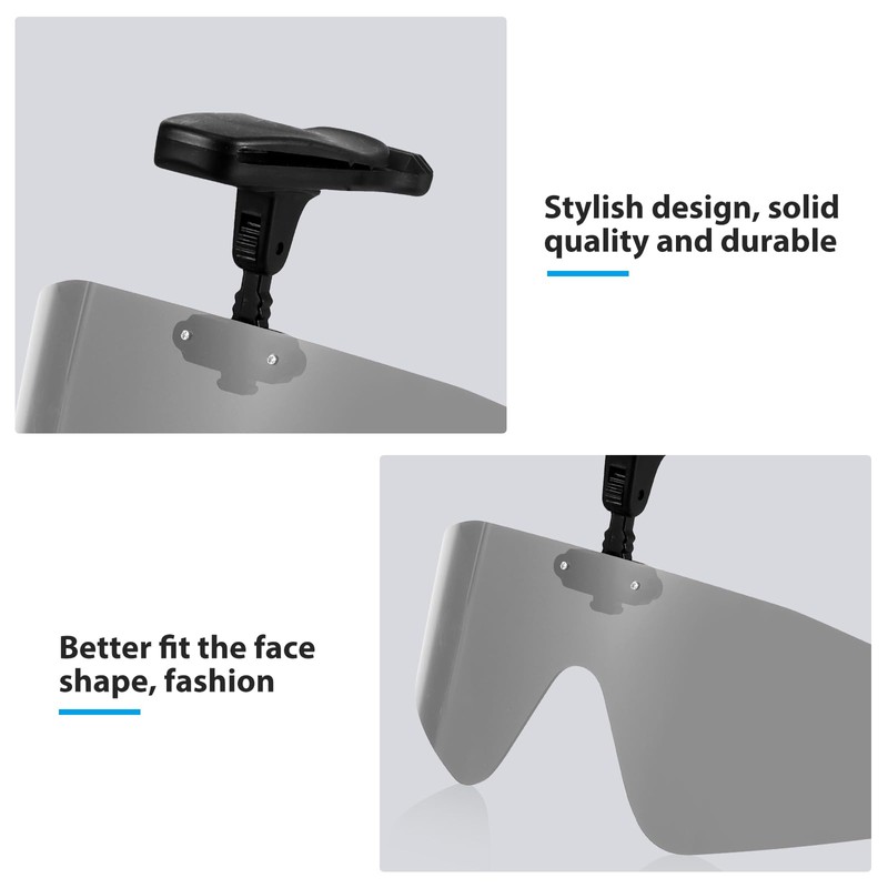 Miawtro Outdoor Polarized Sunglasses,TAC clip on sunglasses,UV Protection Fishing Sunglasses