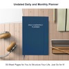 Daily & Monthly Planner for 2026 or Anytime - ADHD