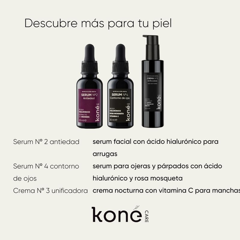 CREMA Nº1 ILUMINADORA - NUTRITIVA con VITAMINA C KONE CARE