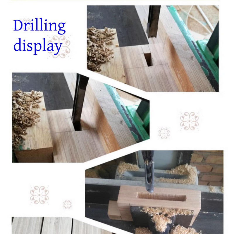 Square Hole Mortiser Drill Bit Mortiser Drill Bit Set Mortiser