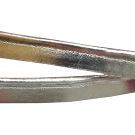 1cmx5m Faux Leather Piping Cord Trim Piping Bias Tape Lip Cord Bright Silver Binding Piped Trim for Sewing Clothing Trimming