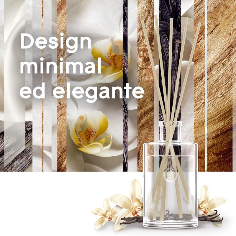 Glade Diffusore a Bastoncini, Profumatore per Ambienti con Oli Essenziali,