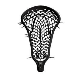Epoch Lacrosse - Women's Lacrosse Head Purpose 10° Strung with Pro Pocket - Composite Injected Polymer Lacrosse Stick Head, Knot Lock Technology, 10° Bottom Rail - Black