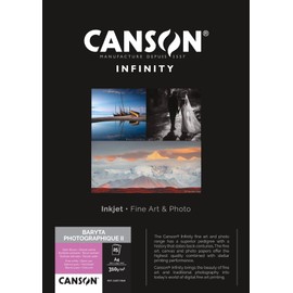 CANSON Infinity Baryta Photography II 310, C400110548, Digital Fine Art Paper, DIN A4 (21.0 x 29.7 cm), 25 Sheets, 310 g/m²