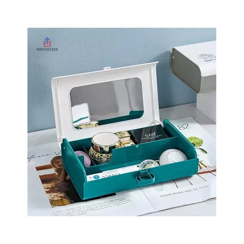 Importeek Organizador Estuche Joyero Alhajero Joyas Maquillaje Tocador