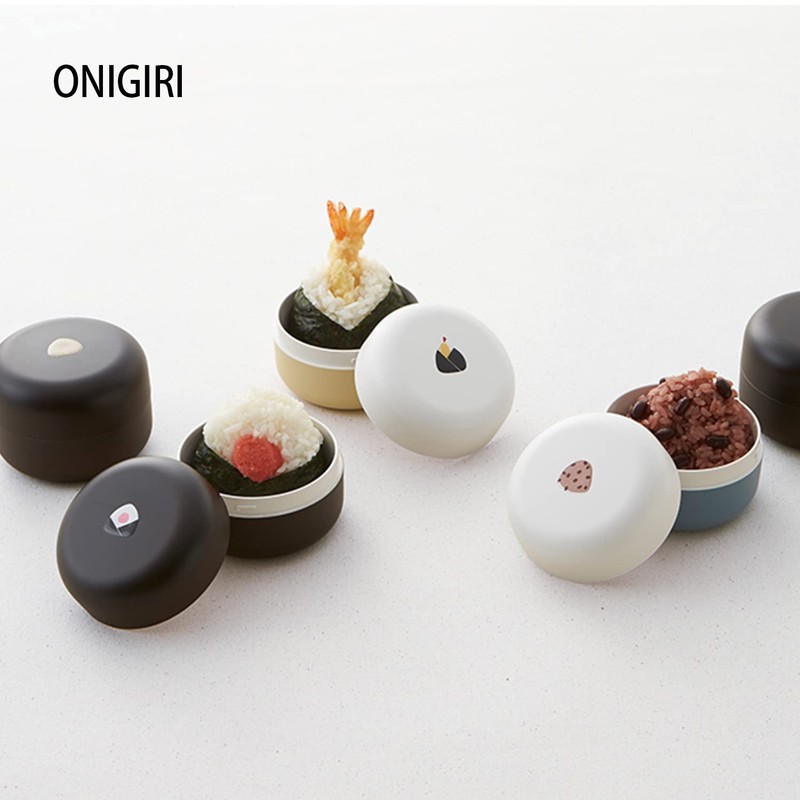 Takenaka Lunch Box ONIGIRI Rice Ball Case, Crepe Sansho, 9.2
