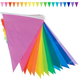 Goodymax® Bunting 10 m Colour Gradient 20 Colours Rainbow