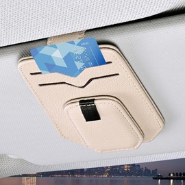 Sujetador de Gafas de Sol para Clip de la Visera del Coche Accesorios Magnéticos Para Interior De Automóvil Sujetador Magnético de Gafas de Sol para Visor del Coche Para SUV, Camión, Sedán,