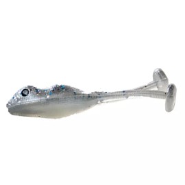 Creme Frisky Frog Lure - 7 Count Pack, Choose the Color You Need for Pro Fishing - Blue Thunder