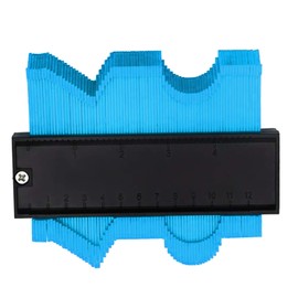 Contour Gauge Profile Tool – Laminate Flooring Tools for Carpets, Tiles, Flower Strips – DIY Profile Gauge Duplicator Tool for Measuring, Marking, Duplicating and Installing (12cm/5inch, Green)