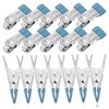 IWOWHERO 50pcs Stainless Steel Pool Cover Clamps Non- Clips for