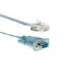 CablesAndKits Cisco Compatible DB9 to RJ45 Console Cable, 6ft, RS232