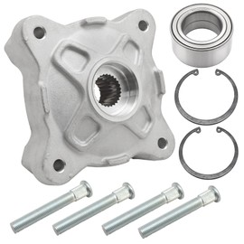 Front Left/Right Wheel Hub & Bearing & Studs for Polaris RZR 800 RZR 800 S 2008-2014 RZR 570 2012-2013 RZR 570 S 2017