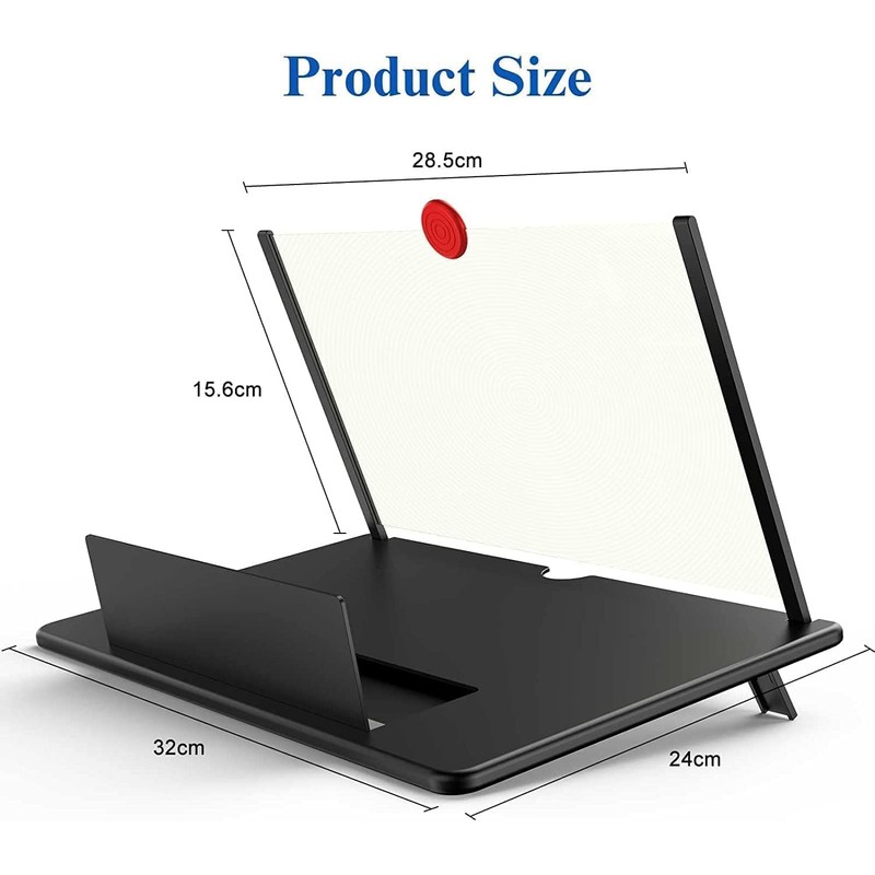 16" Screen Magnifier for Cell Phone – 3D HD Magnifing
