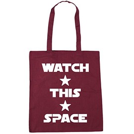 Hippowarehouse Watch this space Tote Shopping Gym Beach Bag 42cm x38cm, 10 litres