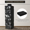 Garvee 2-Pack Hat Racks with Dust Cover, 6 Shelf Hanging