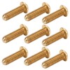 50Pcs Round Hex Socket Screw Copper Fastener Hardware Tools Industrial