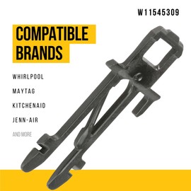 W11545309 Plate-Latch Strike - Compatible With Whirlpool Maytag Dishwasher - Replaces AP7017654 W11090487 Ultra Durable Replacement