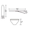 Wall Mounted Ironing Board Adjustable Height Fold Away Iron Board