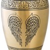 Cremation Urn for Human Ashes with Satin Bag, for Adults