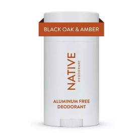 Native Deodorant, Black Oak & Amber, Aluminum Free, for Women and Men, 2.65 oz
