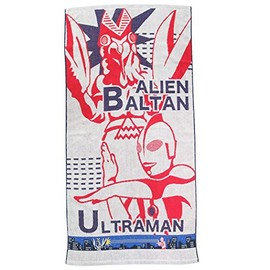 Bandai Ultraman Bath Towel, 23.6 x 47.2 inches (60 x 120 cm), Specium Ray 6765000400