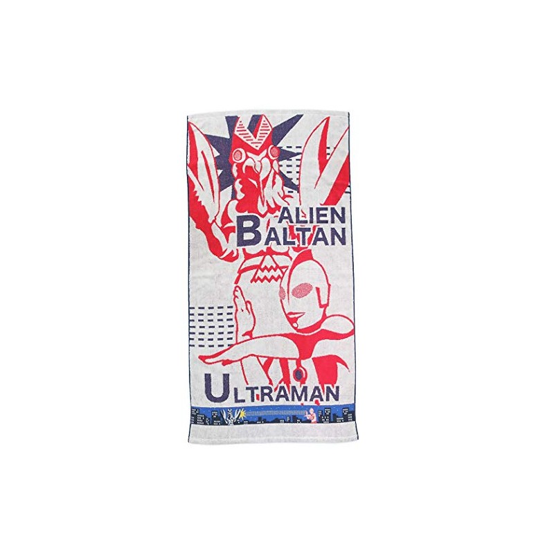 Bandai Ultraman Bath Towel, 23.6 x 47.2 inches (60 x