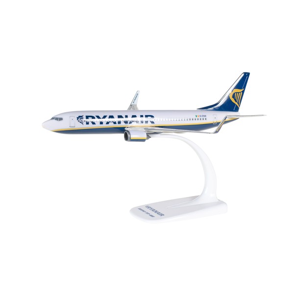 Herpa 609395 Ryanair Boeing 737-800 Flugzeug Aircraft Model Kit, Multi-Colour