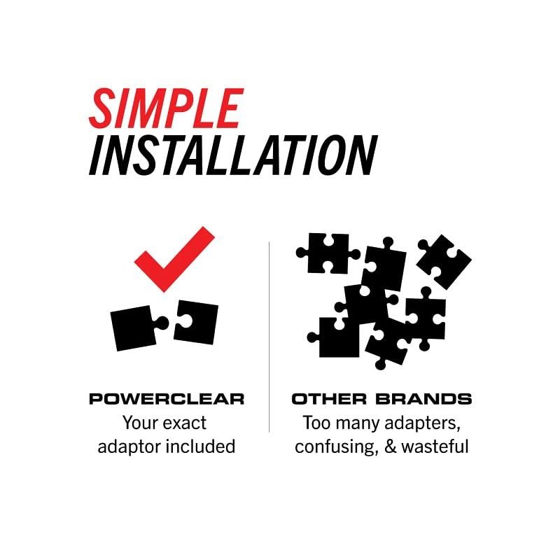 POWERSTOP PowerClear – PCK-2615-1 - Front 26" + 15" Windshield