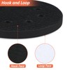 Mkobon 4 Pack 5 Inch 8 Holes Foam Sanding Pads,