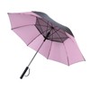 Cooling Fan Umbrella UV Guard Sun Blocking 2600mAh USB Rechargeable