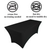 pod linen spandex stretch cover tablecloth for 6ft foot table