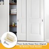 10 Pack Pocket Door Guide Bottom,Sliding Door Guide, 1.125 Inch,Jamb
