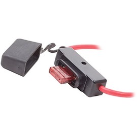 Blue Sea Systems 5068 Maxi in-Line Fuse Holder, 48A,Black,Red