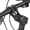 CXWXC Bicycle Handlebar Stem Adjustable Aluminium Alloy Handlebar Riser for