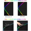 Homni Alfombrilla Ratón Rgb Gamer Base De Goma Antideslizante 800
