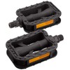 Bridgestone Bicycle Pedal with Resin Reflector Black VP-308.A P4376 F460169BLC