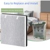 2 Pack Vital 100 True HEPA Replacement Filter Compatible with